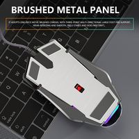 V710 6400dpi 7200dpi Souris de jeu 7D Usb Optique Filaire LED RGB Souris de jeu Meilleure vente pour Gamer