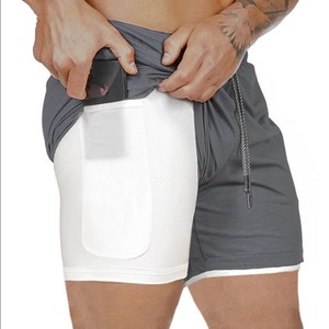 Shorts pour hommes taille élastique Shorts de jogging Shorts d'entraînement de gymnastique Fitness Running Wholesale Summer Mens Short RRI-MS-66 - Product Image 5