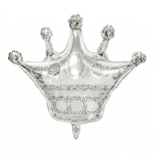 Globo de Papel de Aluminio con Forma de Corona Dorada de 98 cm para Decoración de Fiestas de Cumpleaños Reyes España - Product Image 6