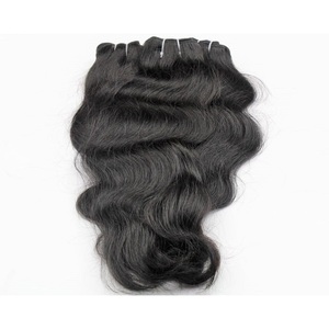 Extensiones de cabello humano indio sin procesar, cutícula virgen Natural, barata, la mejor calidad - Product Image 1