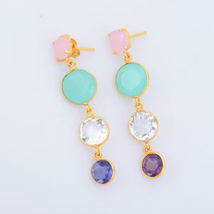 Rendy-tono de halcedonia, arring antiguo, para Omán y IRL - Product Image 4