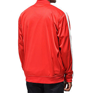 Ropa de calle de alta calidad para hombre, chaqueta Bomber de primavera con cremallera y cuello vuelto, logotipo personalizado de lona, posición frontal - Product Image 6