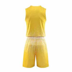 Personnalisé Dernier Design Personnalisé Maillot de Basket-Ball Réversible Maillot de Basket-Ball Uni Ensemble Uniforme Hommes - Product Image 6