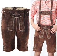 Pantalon en toile pour homme, tenue d'Oktoberfest, Lederhosen autonome allemand, short bavarois, fournisseur de Lederhosen bavarois en toile de qualité supérieure pour homme