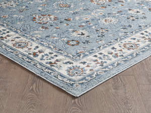 Alfombra Turca de Lujo Hecha a Máquina Palmira 32x35 16 D Gris Azul Oscuro Premium para Sala de Estar del Fabricante de Gaziantep - Product Image 3