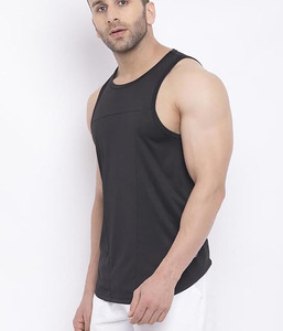 Débardeur décontracté pour homme de haute qualité 2026, 100 % coton, idéal pour la gym, vente en gros - Product Image 3