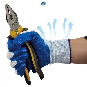 <span class=keywords><strong>Guantes</strong></span> de nailon resistentes al desgaste antideslizantes <span class=keywords><strong>guantes</strong></span> de nitrilo <span class=keywords><strong>guantes</strong></span> de protección laboral para trabajar - Product Image 4