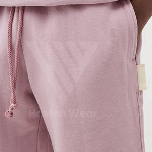 Pantalones Cortos Deportivos para Hombre de Marca Privada, Logotipo Personalizado, Cintura Elástica, 100% Algodón, Pantalones Cortos de Forro Polar Transpirables para Entrenamiento - Product Image 3