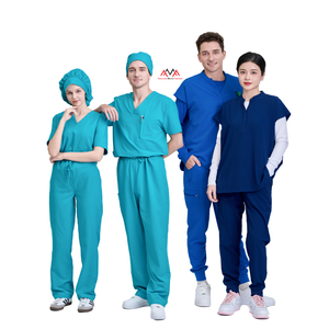 Tenues d'hôpital élégantes pour femmes/hommes, blouses médicales, ensembles de blouses dentaires pour médecins/infirmières, combinaisons. - Product Image 4