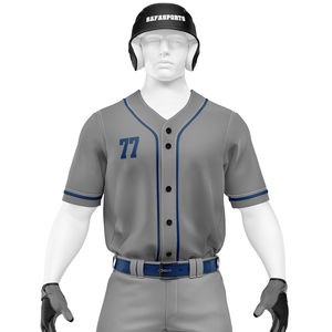 Uniforme Deportivo de Béisbol y Sóftbol Unisex de Alta Calidad con Estampado por Sublimación Personalizado, Transpirable, de Secado Rápido, Servicio OEM - Product Image 1