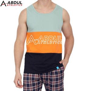 Camiseta sin mangas de entrenamiento para hombre Camiseta sin mangas de diseño personalizado para gimnasio Precio al por mayor Camiseta sin mangas para hombre para venta en línea - Product Image 2
