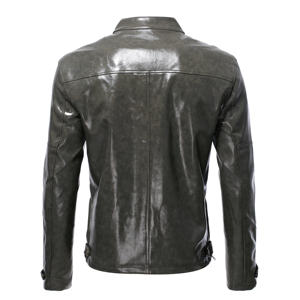 Chaquetas de Cuero Personalizadas de Buena Calidad 2026, Chaqueta de Cuero de Invierno para Hombre de Moda Urbana en Venta, Chaquetas Cómodas y a la Moda - Product Image 2