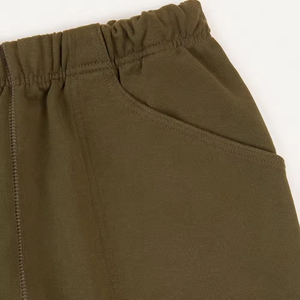 Pantalon de jogging homme vert olive tendance 2026 – Coupe décontractée, taille élastique, style streetwear, ample, en coton, type cargo - Product Image 3