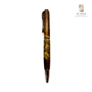 Stylos à bille en bois de conception sportive de 0.7mm personnalisés en gros faits à la main Premium élégant sport bleu noir rouge encre personnalisée Vietnam - Product Image 6