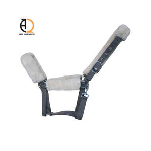 Licol pour cheval en cuir et nylon de qualité supérieure - Product Image 1