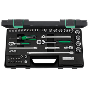 Assortiment de clés à douilles Stahlwille 48 pièces, jeu d'outils carrés 1/4 3/8'' - Product Image 2