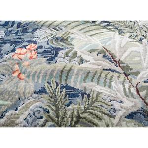 พรมขนสัตว์และไหมถักมือลายดั้งเดิมสีน้ำเงินอินเดียรุ่น SLR-7071-CS-01 - Product Image 3