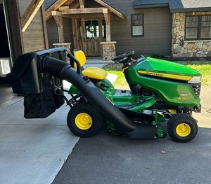 HOT SALES <b>FOR</b> Tractor 2025R 4x4 Industrial 4-stroke Diesel 1300W Power 200L Grass Box Wheel Utility Lawn Mower - Product Image 1