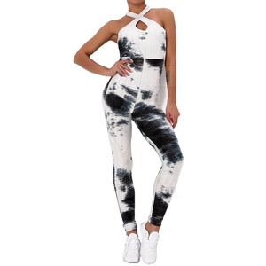 Combinaison longue moulante sans manches en Spandex pour femme, sexy, une pièce, style Catsuit, pour l'été et le printemps, vente en gros - Product Image 1