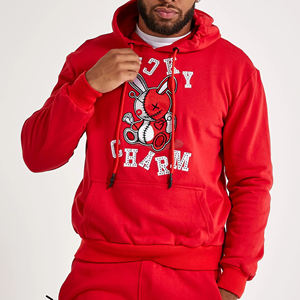 Pull personnalisé 2025 Hoodies Sweats à capuche en coton mélangé avec strass pour hommes pour adultes Fabricant du Pakistan - Product Image 2