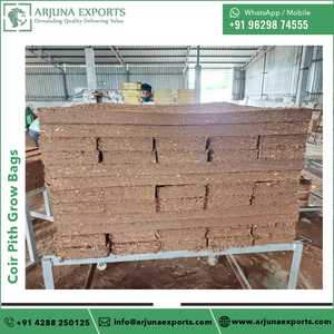 Sacs de culture de noix de coco coco 100% pour les producteurs professionnels pour planter une tomate et un concombre sur un balcon - Product Image 2