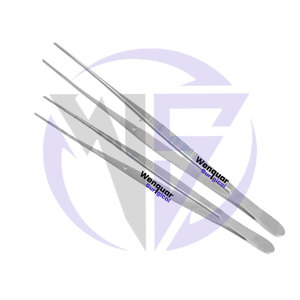 Pinzas de Sutura Wenquar Semken de 14 cm, Instrumento Médico Quirúrgico de Acero Inoxidable para el Cuidado de Heridas, Suministro de Fábrica - Product Image 4