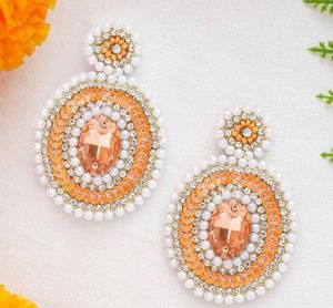 Pendientes de Cuentas Personalizados, Producto Artesanal, Joyería Festiva para Mujer al Mejor Precio - Product Image 1