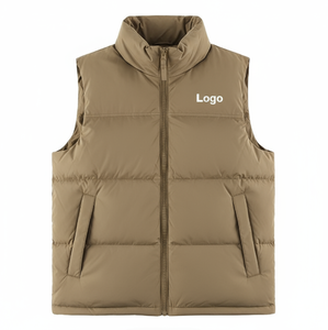 Doudoune d'hiver unisexe avec broderie personnalisée pour une superposition extérieure décontractée et une chaleur saisonnière dans un style streetwear - Product Image 1