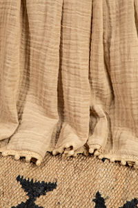 Eco-Friendly Classic Plain Cotton Gauze Multi-Layer Throw Blanket 100% Cotton Wholesale Cross-Border Manufacturers <b>for</b> Sofa Air - Product Image 2