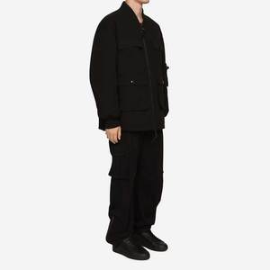 Usine directe hommes blouson aviateur Logo personnalisé broderie Varsity Style Baseball veste à glissière Streetwear décontracté vêtements d'extérieur d'hiver - Product Image 4