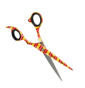 Ciseaux de coiffeur en or de marque privée avec vis en or, ciseaux de coiffeur professionnels de coupe de cheveux en or de mode - Product Image 3