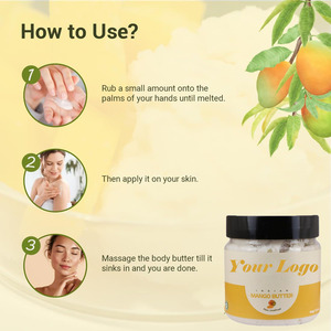 Tự Nhiên Chiết Xuất Thơm Cơ Thể Bơ Bán Buôn Làm Trắng Mặt Kem Cơ Thể Bơ Cho Nam Giới Ca Cao Đánh Bơ Kem Dưỡng Da Nhà Cung Cấp - Product Image 4
