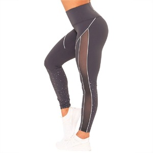 Leggings Deportivos para Mujer, Cintura Alta, Transpirables, Antibacterianos, Tallas Grandes, Spandex/Poliéster, para Gimnasio, Yoga, Fitness, Venta al Por Mayor, Nuevo Modelo 2023 - Product Image 2