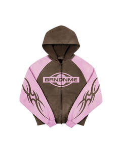 Conception personnalisée de haute qualité 100% matériau pur sweat à capuche pour femme sweat à capuche zippé vierge de haute qualité pour femmes sweats à capuche pour femmes à fermeture éclair - Product Image 5