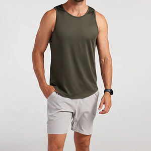 Camiseta sin mangas de algodón de alta calidad para hombre de verano OEM camiseta sin mangas para hombre de gimnasio de talla personalizada camiseta sin mangas para hombre - Product Image 6
