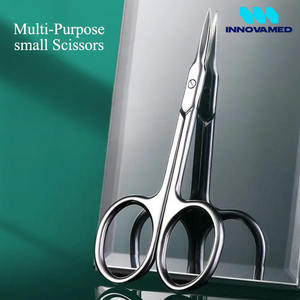 Manicure Pedicure Cuticle Scissors Straight Tip Stainless Steel Cuticle <b>Nail</b> Scissors by INNOVAMED - Product Image 2
