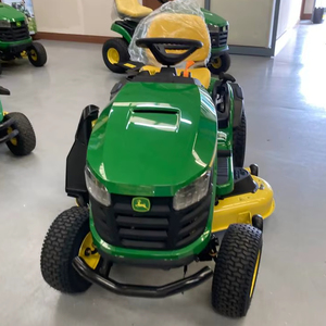 Industrial Ride-On Lawn Mower 4-Stroke Petrol 21HP Hydrostatic 42" Deck Garden Tractor X950R Cordless Aluminum Chasis - Product Image 1