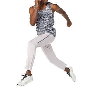 Camiseta sin mangas de poliéster de algodón para hombre ligera de diseño de calidad superior Sudadera con capucha Gimnasio Deportes Muscle Loose Tank Top - Product Image 5