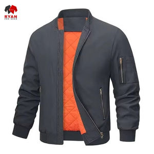 Chaquetas de bombardero personalizadas al por mayor Tallas grandes y opciones de varios colores - Product Image 4