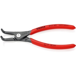 Pince à circlips externe KNIPEX A 21 pour arbres de 19 à 60 mm de diamètre, longueur 165 mm, pour outils d'atelier - Product Image 1