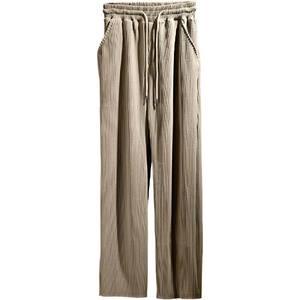 Pantalons décontractés pour hommes tendance, personnalisés, lourds, taille mi-haute, couleur personnalisée, taille, 100% polyester, motif uni, mode d'hiver - Product Image 4