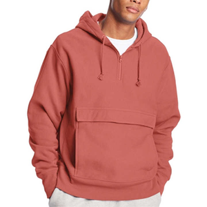 Sweat-shirts pour hommes, coupe classique, personnalisés OEM, streetwear, motif uni, logo brodé, imprimé, poche avant, hiver, 100% coton - Product Image 1