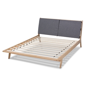 Moderna Estructura de Cama de Madera Hecha de Madera de Teca Sólida, Muebles Elegantes para un Ambiente de Dormitorio Confortable - Product Image 3
