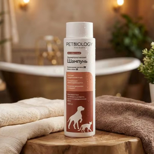 Champú Terapéutico de Avena PetBiology – Para Perros y Gatos, 400ml - Product Image 1