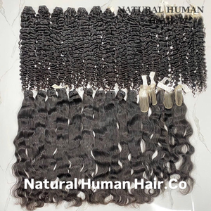 Échantillon gratuit de haute qualité 100% cheveux humains cuticule alignée brut non transformé blond russe vague de corps trame naturelle Extension de cheveux - Product Image 3