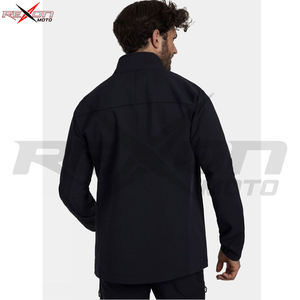 Vestes Softshell pour hommes coupe-vent extensible dans les 4 sens pour le camping et la randonnée d'hiver Oem Logo personnalisé - Product Image 5