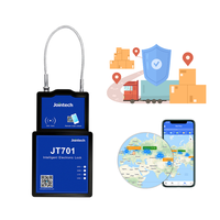 Serrure intelligente GPS robuste Jointech JT701 E-lock, étanche IP67, batterie rechargeable 15600mAh, suivi en temps réel pour remorque