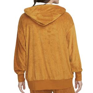 Sudadera con capucha de gran tamaño para todas las estaciones para mujer, lana suelta de alta calidad, logotipo personalizado bordado, peso pesado, de talla grande para invierno y verano - Product Image 3