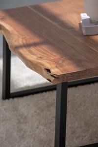 Handmade Premium Modern Design Acacia Wood Coffee Table <b>Dark</b> Live Edge Metal Legs for Luxury Living <b>Rooms</b> Home Use Living <b>Room</b> - Product Image 3