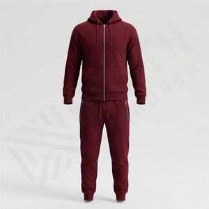 Chándal Deportivo Personalizado Barato para Hombre con Capucha para Invierno, Transpirable, 100% Algodón, para Correr, Gimnasio, Entrenamiento - Product Image 1
